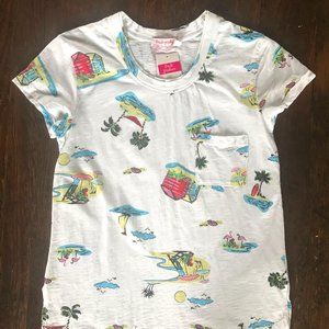 Fresh Produce Beach Graphic Pocket Tee